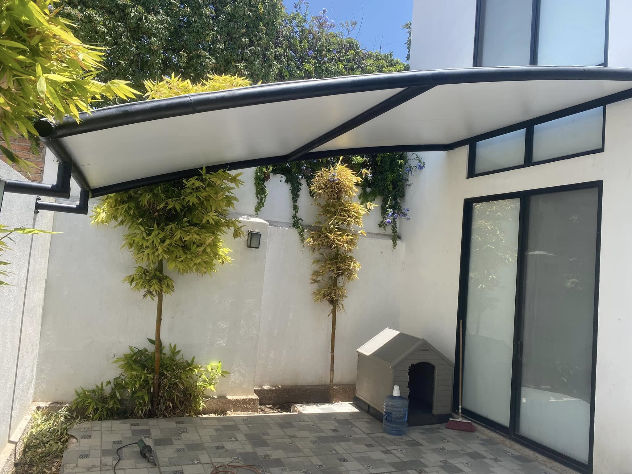Lona de terraza residencial