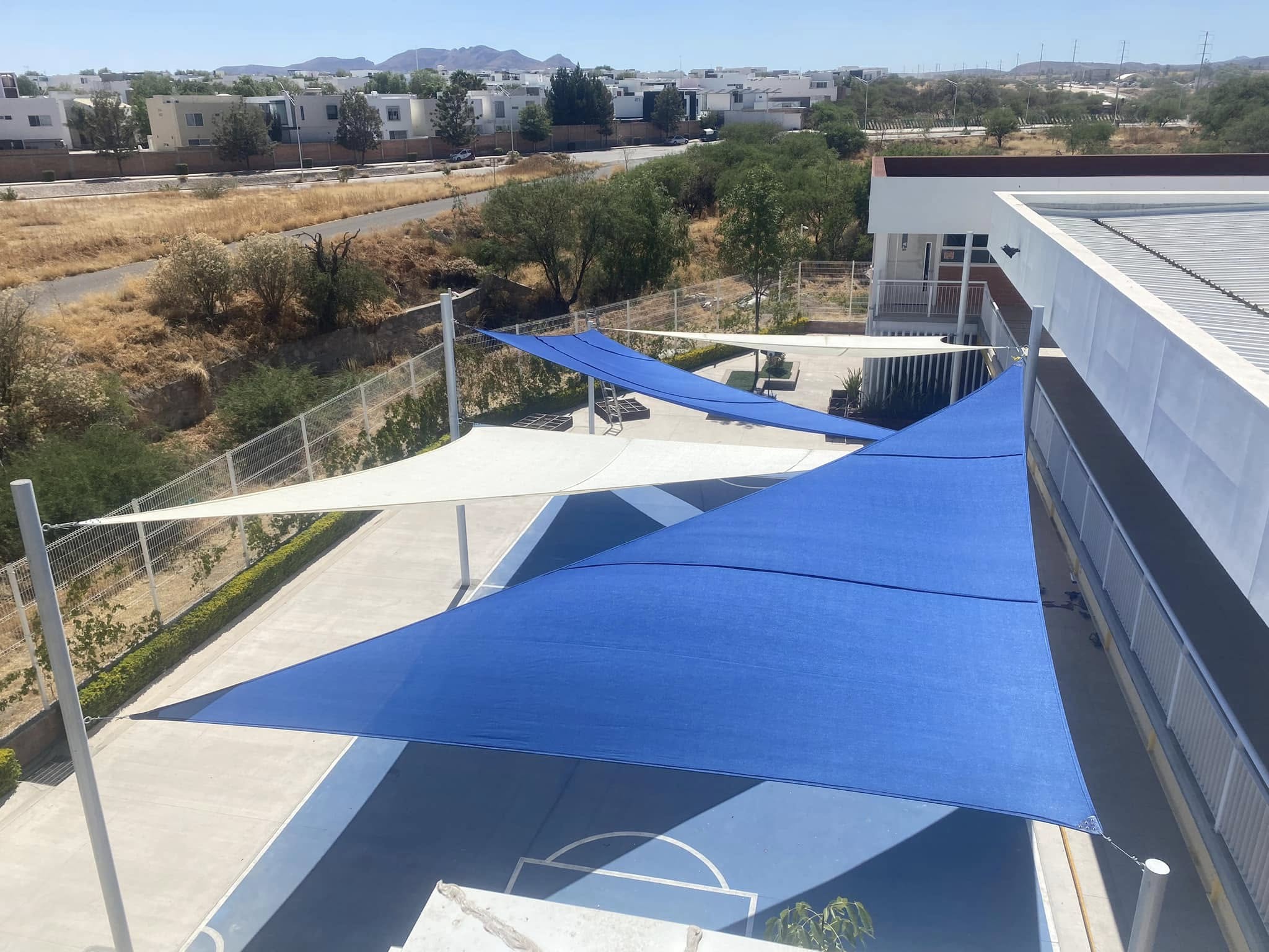 Instalación de malla sombra en Aguascalientes